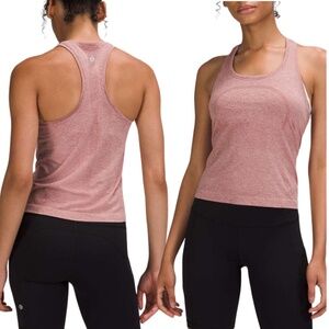 Lululemon Swiftly Tech Racerback Tank Top 2.0 - Race Length  Pink Rosebud Sz:10